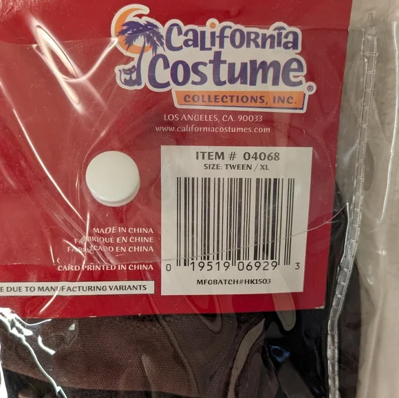 Steampunk Girl Costume - Brown and White - Picture 5 of 7